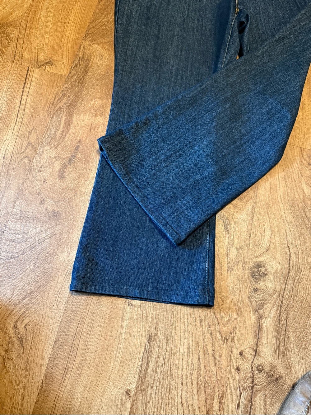 Michael Kors Dark Blue Wide Leg Jeans - Picture 3 of 6